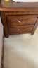 【免安装】实木床头柜出租房用储物柜新中式经济型家用床边小柜子 胡桃色【加厚实木】50厘米 实拍图