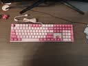 CHERRY 樱桃KC200 108键有线机械键盘 商务办公家用游戏键盘 PBT键帽全尺寸键盘键鼠套装 娇红草莓味 青轴 实拍图