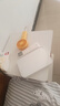 逸朗德（YILANGDE）简易床头柜小型卧室现代简约迷你床边柜收纳架储物柜子置物床头桌 象牙白色双层40*40*53cm 实拍图