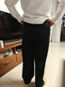FitonTon西装裤女春夏九分显瘦高腰垂感长裤宽松显瘦直筒西裤休闲阔腿裤 实拍图