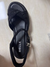 百丽（Belle）满钻条带繁星休闲凉鞋女商场款厚底凉鞋A9S2DBL4 黑色 39 (245mm) 实拍图