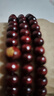 紫檀木小佛珠手链男士108颗檀香木质多圈多层手串女手镯手珠饰品 6mm108颗红棕佛字 实拍图