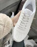 特步情侣男女板鞋小白鞋空军一号春夏透气耐磨百搭运动板鞋休闲鞋 实拍图
