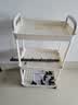 金隆兴婴儿用品小推车置物架多层浴室厨房落地蔬菜零食可移动收纳架 3层 实拍图