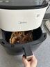 美的（Midea）智能空气炸锅蒸烤一体家用 可视触控全自动蒸汽嫩炸 免翻面空气炸锅大容量5.3L电炸锅  MF-KZC5388 实拍图
