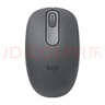 罗技（Logitech）M196 无线蓝牙鼠标 办公鼠标 笔记本商务办公家用 小巧便携 对称手型 石墨灰 实拍图
