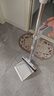 五月花扫把簸箕两件套家用防风旋转梳齿型可夹纸扫帚不粘头发笤帚畚箕 实拍图