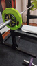 捷英飞（JOINFIT）手抓大孔包胶杠铃片哑铃片20kg10片状5公斤2.5健身房专用器材单片 2.50KG大孔铃片（单片） 实拍图