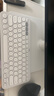 罗技（Logitech）时尚系列K390无线蓝牙键盘 超薄便携 新升级 白色 79键 实拍图
