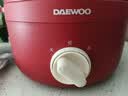大宇（DAEWOO）电火锅 电煮锅 火锅专用锅 电炒锅 家用多功能锅料理烤肉电热锅多用途锅 2.6L 红红火火丨1-3人适用 实拍图