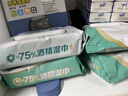 海氏海诺含75%酒精湿巾消毒棉片大号60抽*5包 一次性卫生清洁消毒湿巾 实拍图