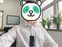 FKYM福山-商务舱衬衫 纯棉白色长袖 四季通勤 高端男士衬衫 白色 八字领 FSTY-0001-01 41 FSTY-0001-02 实拍图