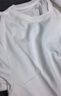 布先生春夏季短袖T恤男士纯棉小白T纯色内搭打底衫 白色 XL(180) 实拍图