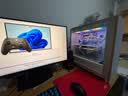 Thermaltake（Tt）钢影 木韵 机箱电脑主机 白色（木纹装饰/Type-c/ATX主板/支持360水冷/9风扇位） 实拍图