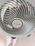 艾美特（AIRMATE）【天鹅MAX】空气循环扇直流变频家用大风力电风扇卧室轻音一级能效负离子净化语音落地扇 SRDI151 实拍图