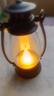 【露营灯】创意复古手提小夜灯网红迷你氛围小马灯桌面摆拍油灯 复古手提小夜灯【黑色1个】 实拍图