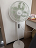 美的（Midea）【幸运草安睡1S】一级能效直流变频声控电风扇家用遥控卧室静音落地扇台式桌面抗菌大风力转页扇 实拍图