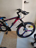 金武端自行车成人山地车公路赛车单车骑行变速超轻越野中学生初中青少年 尊享版-三刀轮-炫彩蓝【铝架】 27.5寸24速 实拍图