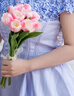 京东鲜花ins郁金香10支仿真花高档装饰假花保湿手感拍照摄影领证手捧花束 实拍图