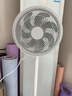 艾美特（AIRMATE）【超级单品】七叶家用大风力落地扇电风扇台式桌面空气循环小风扇大角度摇头节能台立两用电扇 X97 实拍图