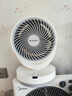 艾美特（AIRMATE）空气循环扇 家用桌面台式风扇节能电落地扇大风力宿舍卧室遥控摇头小风扇小型安静轻音电扇 R27 实拍图