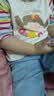 欧姆熊女童长袖t恤春秋款2026新款小童开春上衣女孩宝宝儿童春装打底衫T 米色 (偏大,建议选小一码) 均码 M 110c 实拍图