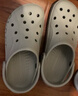卡骆驰（CROCS）贝雅洞洞鞋男鞋女鞋轻便耐磨一脚蹬拖鞋休闲鞋百搭花园鞋|10126 卵石色-2V3 37 /38(230mm) 实拍图
