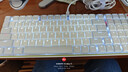 CHERRY樱桃KW550MX-LP矮轴键盘机械有线/蓝牙无线双模游戏办公键盘兼容MAC轻音炫目边框99键白色象牙白轴 实拍图