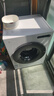 米家小米滚筒洗衣机全自动10公斤羊毛洗超薄机身智能洗一级能效租房冰白官方正品XQG100MJ204 实拍图