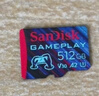 闪迪（SanDisk）512GB TF内存卡 A2 U3 V30 4K 游戏存储卡 读速190MB/s 写速130MB/s 游戏不卡顿 游戏机掌机专用卡 实拍图