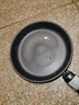 【亏本清仓】韩式麦饭石色不粘锅平底锅铁锅电磁炉不带盖 黑色小煎锅 16cm 实拍图