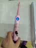 马博士儿童电动牙刷6-12-15岁声波震动充电式牙刷绿恐龙(机身*1+刷头*4) 实拍图