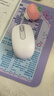 罗技（Logitech）M196 无线蓝牙鼠标 办公鼠标 笔记本商务办公家用 小巧便携 对称手型 珍珠白 实拍图