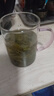 六色玻璃茶杯水杯耐热加厚套装家用玻高硼硅璃杯彩把 1只【粉把】 300ml 实拍图