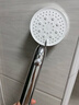 Rosecret【德国】增压淋浴花洒喷头全套强劲家用多功能洗澡手持莲蓬喷头 【星光银】单喷头+1.5米防爆软管丨浴室浴霸带软管 硅胶出水孔密集大出水量畅享淋浴 实拍图