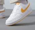 耐克（NIKE）NIKE板鞋男子复古缓震COURT VISION运动鞋HF1744-100大学金40.5 实拍图