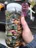 刘氏辣婆婆手工腌辣椒 下饭菜 小米椒泡椒腌制辣椒 香辣速食菜 小辣椒腌菜 腌辣椒【特辣】+瓶子500g 实拍图