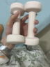 Keep哑铃女士健身家用彩色浸塑环保手铃亚铃全身塑形樱粉1kg*2 实拍图