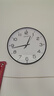 康巴丝（Compas）挂钟客厅钟表 简约石英钟表挂墙时钟 3294A 黑色 实拍图
