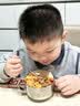 COOKSS宝宝吃饭专用碗辅食碗1-3岁以上儿童碗316不锈钢食品级辅食勺套装 实拍图