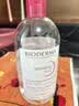 贝德玛（BIODERMA）粉水敏感肌洗卸温和不伤肤净澈毛孔污垢卸妆水水润清爽500ml 实拍图