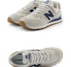 NEW BALANCE NB574官方休闲鞋男鞋女鞋夏季休闲复古舒适透气百搭轻便运动鞋 灰色 ML574LGI 41.5 (脚长26cm建议拍大半码) 实拍图