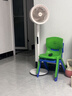 美的（Midea）【变频轻音】空气循环扇家用语音遥控电风扇 一级能效轻音落地扇 卧室桌面大风力小风扇 GDJ24SHG 实拍图