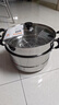 苏泊尔SUPOR好帮手304不锈钢双层复底28cm蒸锅燃气电磁炉通用蒸笼SZ28B5 实拍图