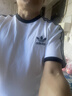 阿迪达斯（adidas）三叶草男装女装 2026夏季新款时尚情侣圆领短袖T恤修身休闲运动服 KB2460/白色全棉/男女同款 L 【建议体重140斤-160斤】 实拍图