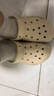 卡骆驰（CROCS）贝雅云彩女士洞洞鞋户外休闲鞋|208186 冬日白-11S 40 (260mm) 尺码偏小，建议选大一码 实拍图