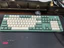 雷柏（Rapoo）V500PRO米绿升级款 104键有线背光机械键盘 PBT双色键帽电脑办公游戏全键无冲可编程键盘 茶轴 实拍图