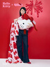 野兽派家居（tbh）三丽鸥Hello Kitty二合一法兰绒抱枕毯空调毛毯午睡毯车载靠枕毯 实拍图