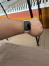 Apple/苹果 Watch S11 智能手表GPS款46毫米银色铝金属表壳雾紫色运动型表带M/L MEVX4CH/B 实拍图