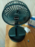 电风扇伸缩折叠小风扇宿舍家用静音充电型办公台式USB桌面宿舍大风力夏台面落地两用折叠电风扇 颜色随机 直插款无档位开关1个装 实拍图